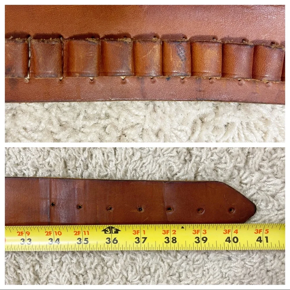 Vintage Belt George Lawrence Cartridge Leather